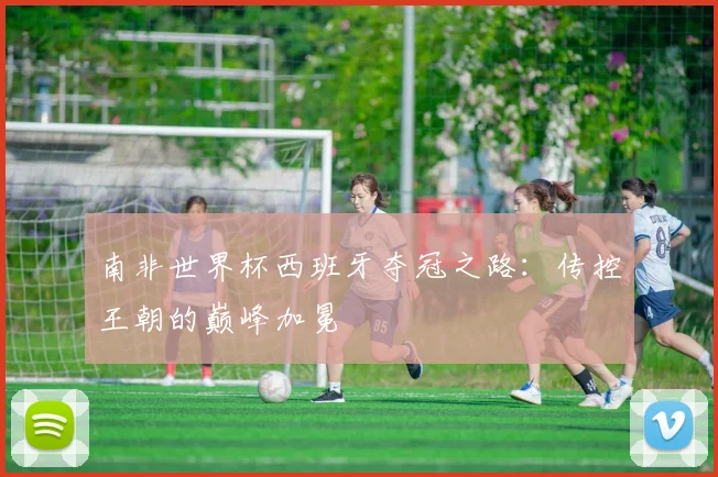 南非世界杯西班牙夺冠之路:传控王朝的巅峰加冕